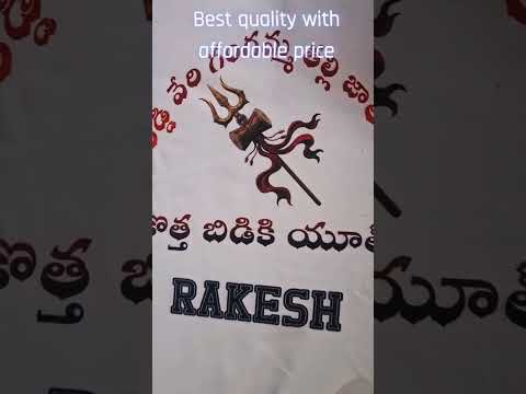 T shirt print for event