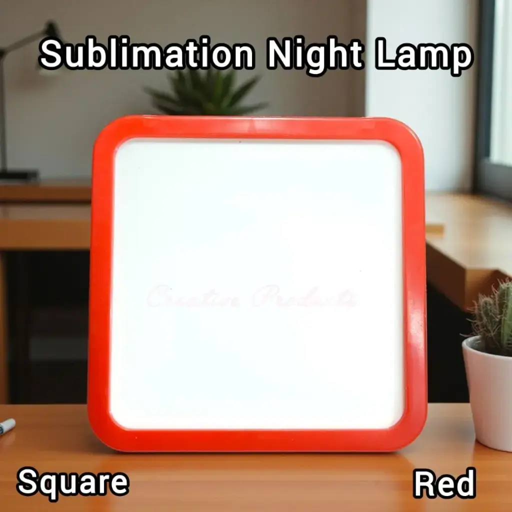 Night Lamp Square Shape