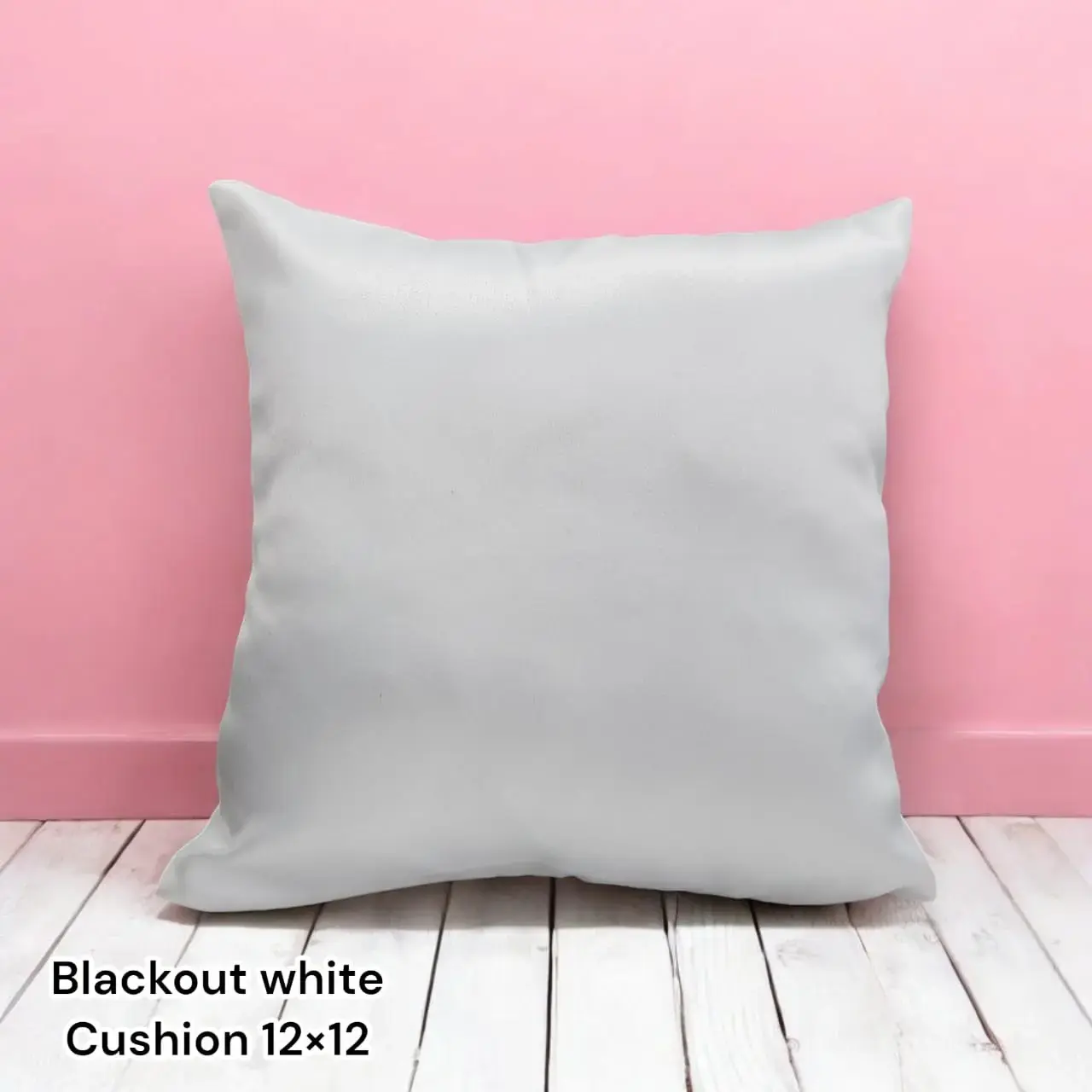 White Cushion 12x12